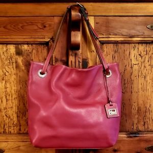 EUC Deep Red Dooney & Bourke Bag